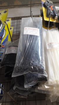Gambar Kabel Ties Hitam dan putih 100 Pcs dari Almahyra 58 Kota Bandung 3 Tokopedia