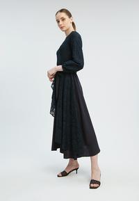 Gambar Addana Dress Dark Navy dari Minimal Kab. Pemalang 2 Tokopedia