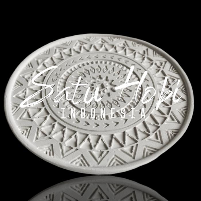 Gambar TATAKAN SEMEN BULAT MOTIF/CIRCLE TRAY /TATAKAN GELAS or POT/Home Decor dari Satoe hobi Kab. Tangerang Tokopedia