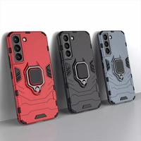 Gambar CASE SAMSUNG S22 PLUS HARDCASE IRON ARMOR I RING SHOCKPROOF STANDING dari MANDIRI888ACC Kota Administrasi Jakarta Utara 1 Tokopedia