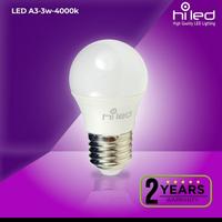 Gambar HILED / Lampu Bohlam LED Putih Natural 3 Watt / Hemat Listrik / A3 dari Jaya Mas Elektrik Kota Administrasi Jakarta Pusat 1 Tokopedia