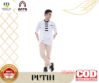 Gambar Baju Koko Muslim Dewasa Aliyar Toyobo Fodu Lengan Panjang By Arra dari BISTORE_24 Kota Bandung 5 Tokopedia