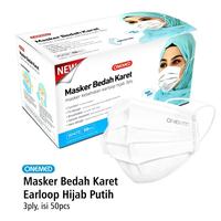 Gambar Masker hijab jilbab medis onemed headloop dari JayaMedishop Kota Administrasi Jakarta Timur 4 Tokopedia
