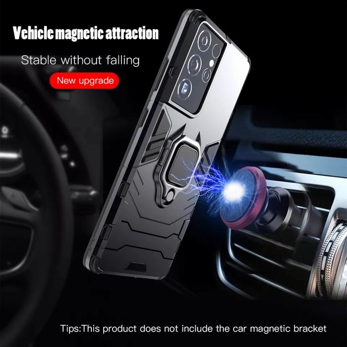 Gambar CASE COMPATIBLE WITH SAMSUNG S22 ULTRA HARDCASE IRON ARMOR I RING SHOCKPROOF STANDING dari MANDIRI888ACC Kota Administrasi Jakarta Utara Tokopedia