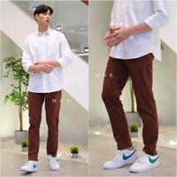 Gambar Celana Banana Republic Travel Slim Fit Teracotta Original dari Manlyapparellbranded Kab. Tangerang 2 Tokopedia
