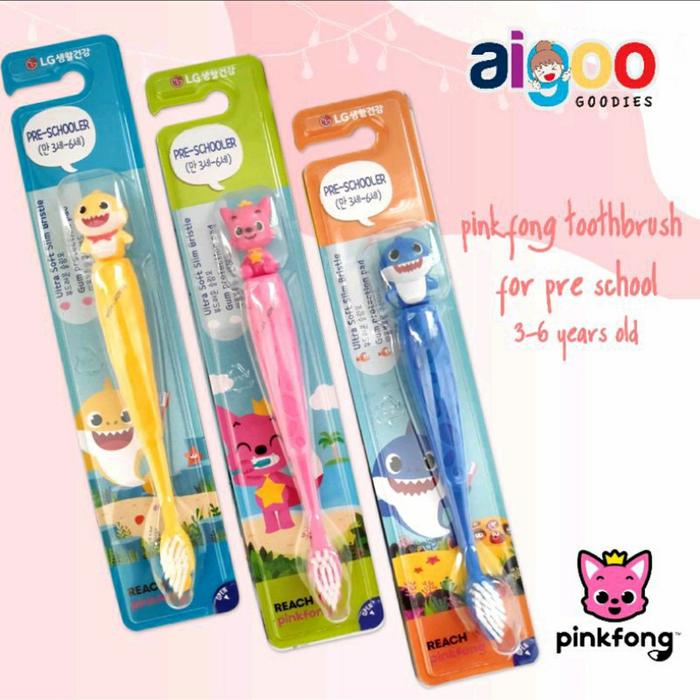 Gambar Reach Pinkfong Baby Shark Sikat Gigi Toothbrush Ori Korea dari Rabbityellow Kota Administrasi Jakarta Timur Tokopedia