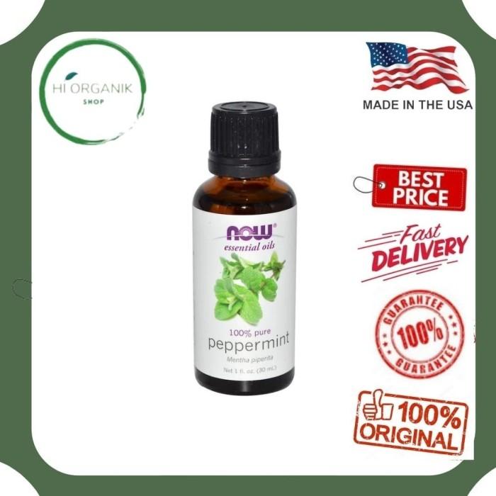 Gambar Now Foods Essential oils oil Peppermint 30 ml Ori USA dari Hi Organik Shop_NEW Kota Denpasar Tokopedia