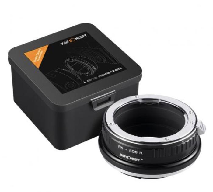 Gambar KNF K&F Lens Adapter - Lensa Pentax K PK to Body Canon EOS R RF Camera dari H42ch Kota Administrasi Jakarta Barat Tokopedia