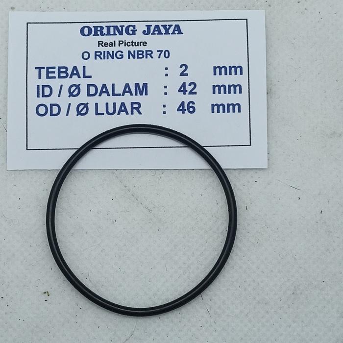 Gambar o ring seal 2 x 42 x 46 mm NBR 70 dari oringjaya Kota Surabaya Tokopedia