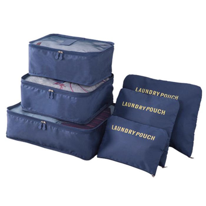 Jual Tas Travel Bag Organizer Set 6 Pcs in 1 / Travel Pouch Organizer - Kota Administrasi Jakarta Barat - Homespiration | Tokopedia