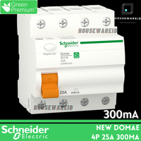 Gambar ELCB RCCB Schneider Domae 4p 25a 300mA 4 Phase DOMR02425 Original 1P+N dari HousewareIDx Kota Administrasi Jakarta Pusat 1 Tokopedia