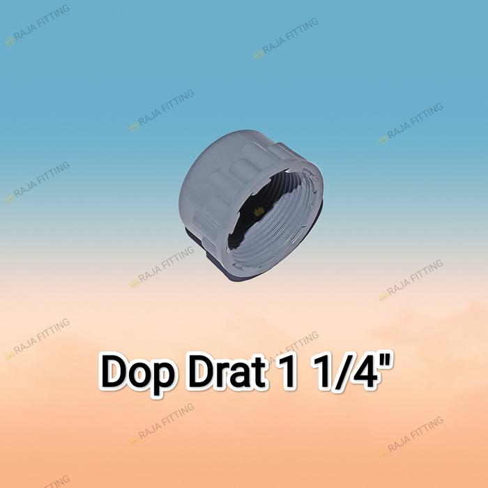 Gambar Dop Drat Dalam 1,25 inch, Dop Drat dalam 1 1/4" dari Raja Fitting Kab. Tangerang Tokopedia