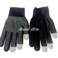 Gambar Sarung Tangan Touch Screen Motor Hitam Anti Slip Putih Full Jari dari Ad sock Kota Bekasi 4 Tokopedia