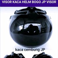 Gambar JP VISOR Visor Kaca Helm Bogo Dewasa Universal Kualitas Terjamin Tahan Air Gores Anti Silau Lampu Warna Smoke Hitam - Motorcycle dari MAESTROSIDOARJO Kab. Sidoarjo 2 Tokopedia