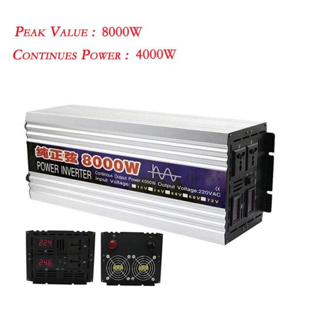 Gambar Pure Sine Wave Power Inverter 8000W - untuk Peralatan Watt Besar dari Sinar Muria Indonesia Kota Tangerang Selatan Tokopedia