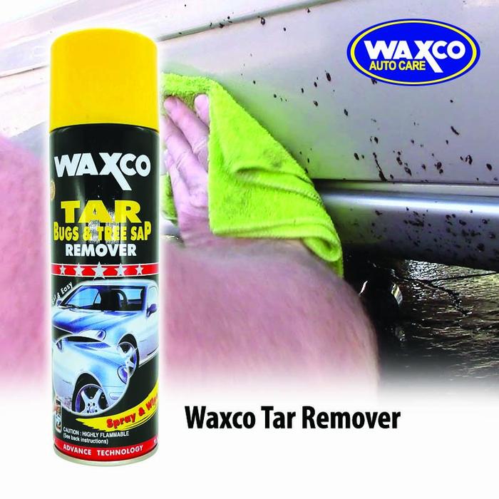 Gambar WAXCO TAR & TREE SAP 125ml / 550ml - CAIRAN PEMBERSIH NODA / GETAH dari H.T St0re Kota Tangerang Tokopedia