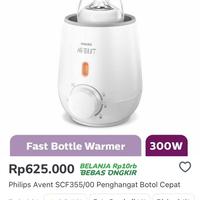 Gambar (Preloved) Philips Avent FAST Bottle Warmer dari MamaDada Kab. Tangerang 1 Tokopedia