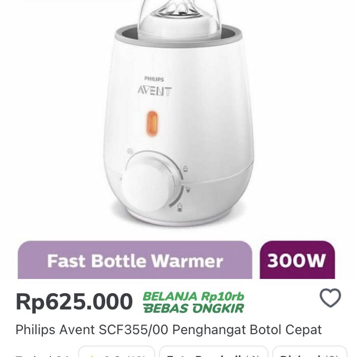 Gambar (Preloved) Philips Avent FAST Bottle Warmer dari MamaDada Kab. Tangerang Tokopedia