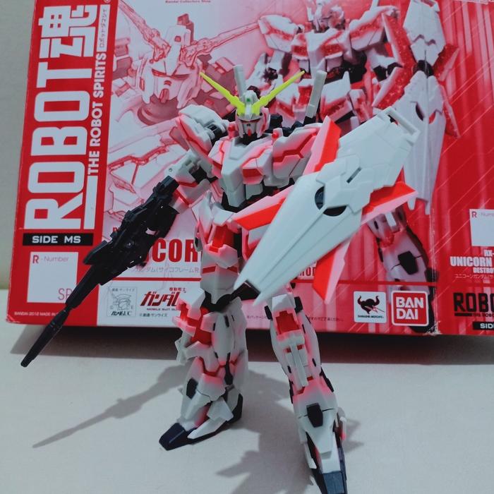 Gambar Robot Spirit Tamashii Unicorn Gundam Destroy Mode dari Taction Kota Tangerang Selatan Tokopedia