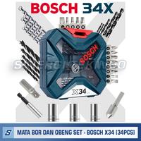 Gambar Mata Bor Kayu Besi Obeng SET - BOSCH LIMITED X LINE X34 SET [33Pcs] dari SINERGITEKINDO Kota Yogyakarta 3 Tokopedia