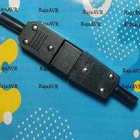 Gambar Socket AC Komputer Male+Female Jack Buntut Karet 1 Pasang dari Raja AVR Kota Tangerang 3 Tokopedia