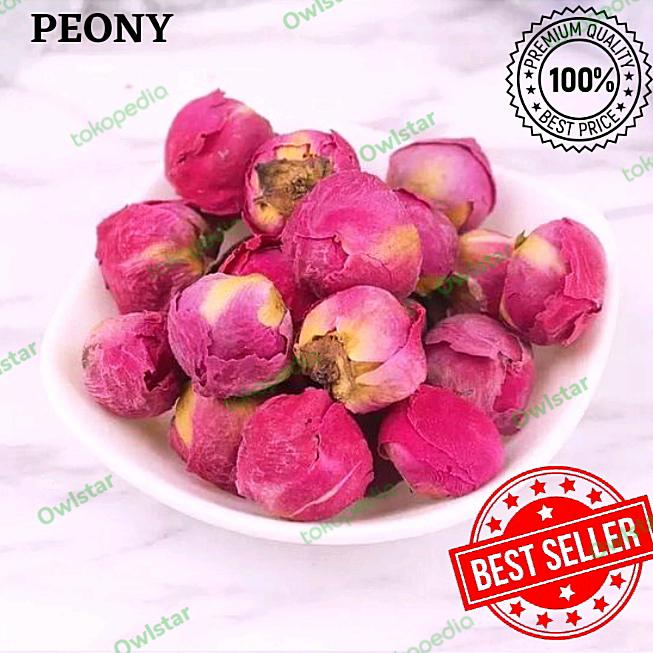Gambar Teh Bunga Peony Premium Peony Flower Tea 3 - 100 gram dari PayPay88_NEW Kota Administrasi Jakarta Barat Tokopedia