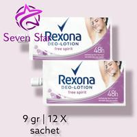 Gambar Rexona sachet free spirit / renceng dari Seven-Star Kota Palembang 1 Tokopedia