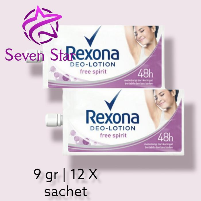 Gambar Rexona sachet free spirit / renceng dari Seven-Star Kota Palembang Tokopedia