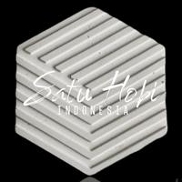 Gambar TATAKAN SEMEN HEXA/ HEXA TRAY /TATAKAN GELAS/TATAKAN POT/ Home Decor dari Satoe hobi Kab. Tangerang 1 Tokopedia