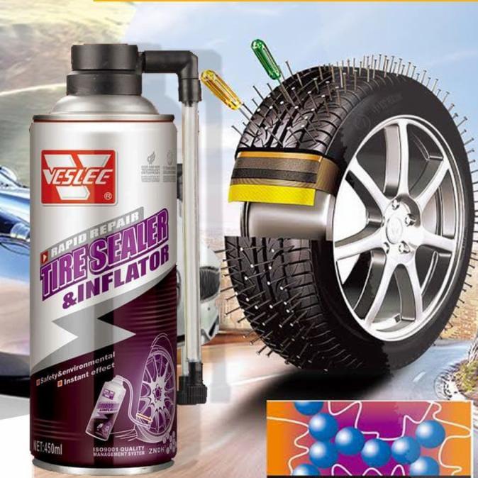 Gambar VESLEE TIRE SEALER & INFLATOR | TAMBAL BAN INSTAN dari H.T St0re Kota Tangerang Tokopedia