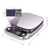 Gambar Timbangan Dapur Makanan Kopi Digital Food Kitchen Scale 10kg 1g Z2S dari MALL-AKU Kota Administrasi Jakarta Barat 4 Tokopedia
