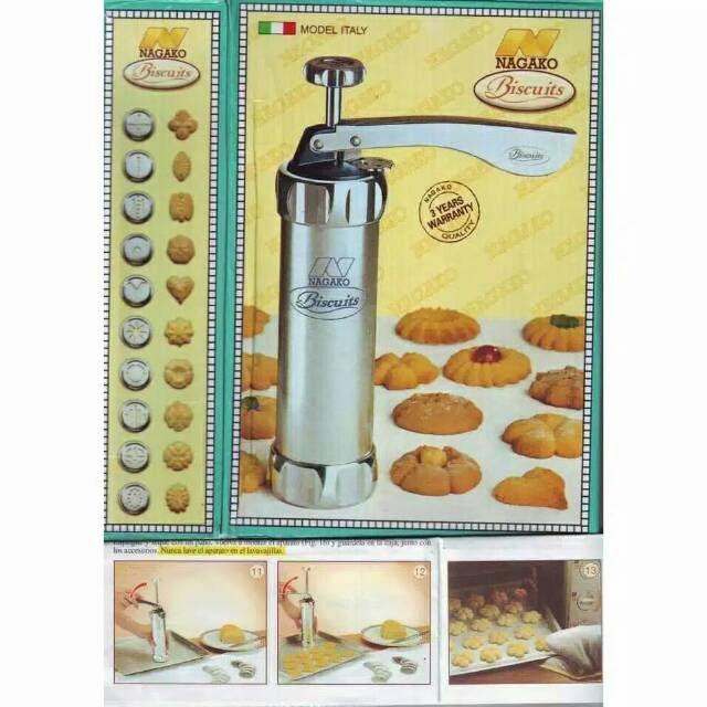 Gambar cetakan akar kelapa cetakan kue semprit cetakan kue kering sstainless dari ar rahman perabot Kota Bekasi Tokopedia