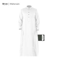 Gambar Gamis Pria Haramian Jubah Pria Muslim President Maher Zain dari ANEKA KOKO Kab. Gresik 2 Tokopedia