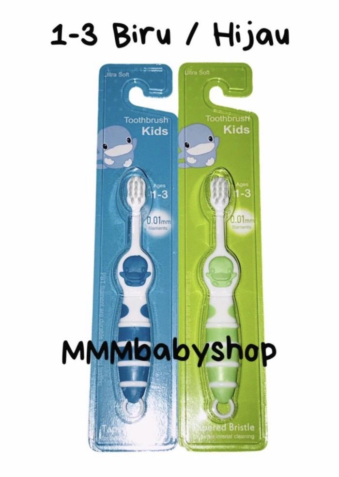 Gambar Sikat gigi anak KUKU DUCKBILL 1-3tahun Kids Toothbrush dari MMMbabyshop Kota Administrasi Jakarta Utara Tokopedia
