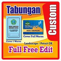 Gambar Buku Saku Custom, Buku Tabungan , Buku Tabungan Model Lipat DLL. dari Alba Fotocopy & Computer Kab. Tuban 1 Tokopedia