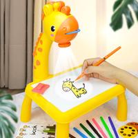 Gambar Mainan meja Belajar gambar mewarnai anak proyektor painting edukasi dari Lbagstoremall Kota Depok 1 Tokopedia