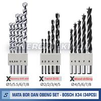 Gambar Mata Bor Kayu Besi Obeng SET - BOSCH LIMITED X LINE X34 SET [33Pcs] dari SINERGITEKINDO Kota Yogyakarta 5 Tokopedia