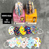 Gambar Masker KN95 Anak isi 50pcs // KnN95 kids dari NN HAPPY SHOP Kota Denpasar 1 Tokopedia