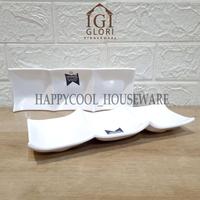 Gambar GLORI Premium Melamin 24x8,5x3,5cm|Piring Bumbu Sekat 3 Oriental GY073 dari HappyCool Houseware Kota Tangerang 4 Tokopedia