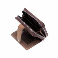 Gambar Dompet Kartu Kulit Sapi Asli - Resleting Card Holder dari wadah90 Kab. Garut 3 Tokopedia