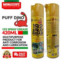 Gambar Puff Dino 192 Spray Grease Pelumas & Anti Karat / Puffdino 420 ml dari mangosafe Kota Medan 1 Tokopedia