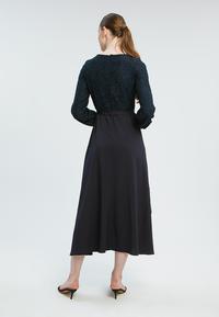 Gambar Addana Dress Dark Navy dari Minimal Kab. Pemalang 3 Tokopedia