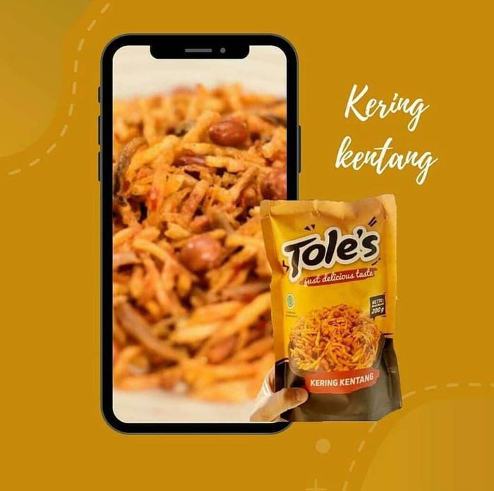 Gambar Kering Kentang Mustopa Travelling Tole's - 200gr dari WarungSiTole Kota Administrasi Jakarta Selatan Tokopedia