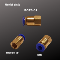 Gambar KONEKTOR SLIP LOCK female straight 6mm ke 1/8" PNEUMATIC PCF6-01 dari saprotan Kota Tangerang 2 Tokopedia