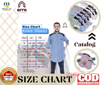 Gambar Baju Koko Muslim Dewasa Laki Laki Ghazi Lengan Pendek Kurta By Arra dari BISTORE_24 Kota Bandung 4 Tokopedia