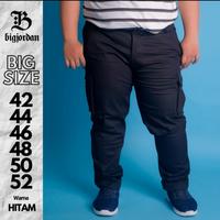 Gambar celana cargo panjang big size 42 44 46 48 50 52 kargo jumbo BIG JORDAN dari Big jordan online store Kab. Bandung 3 Tokopedia