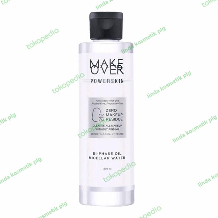 Gambar MAKE OVER POWERSKIN BI-PHASE OIL MICELLAR WATER dari Linda Kosmetik_NEW Kota Palembang Tokopedia