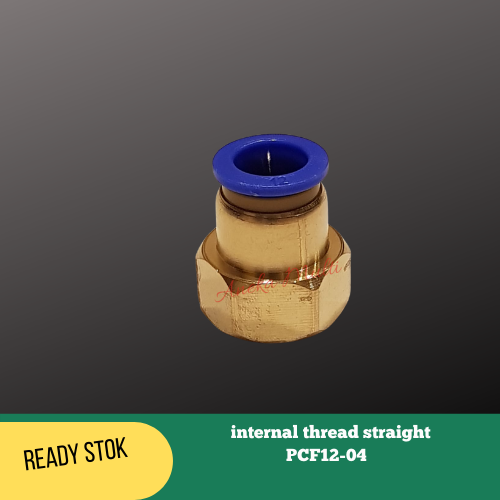 Gambar KONEKTOR SLIP LOCK female straight 12mm ke 1/2" PNEUMATIC PCF12-04 dari aneka multi Kota Tangerang Tokopedia