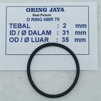 Gambar o ring seal 2 x 31 x 35 mm NBR 70 dari oringjaya Kota Surabaya 1 Tokopedia