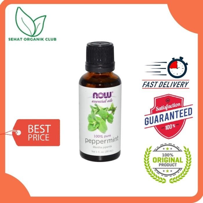 Gambar Now Foods Essential Oils Oil Peppermint 30 ml - ORI dari Sehat Organik Club Kota Denpasar Tokopedia